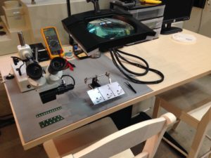 Circuit Board Test and Inspection Station